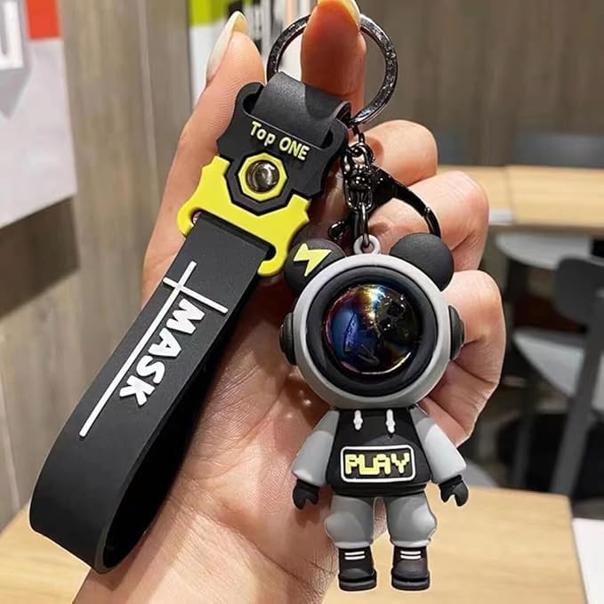 Astronaut Keychain Pilot Lanyard Keychain Keyring Creative Cool Cute Keychain For Backpack,Car Key